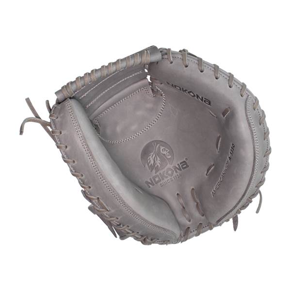 Nokona American Kip 33.5" Baseball Catcher's Mitt: A-3350CGR: Image #383305