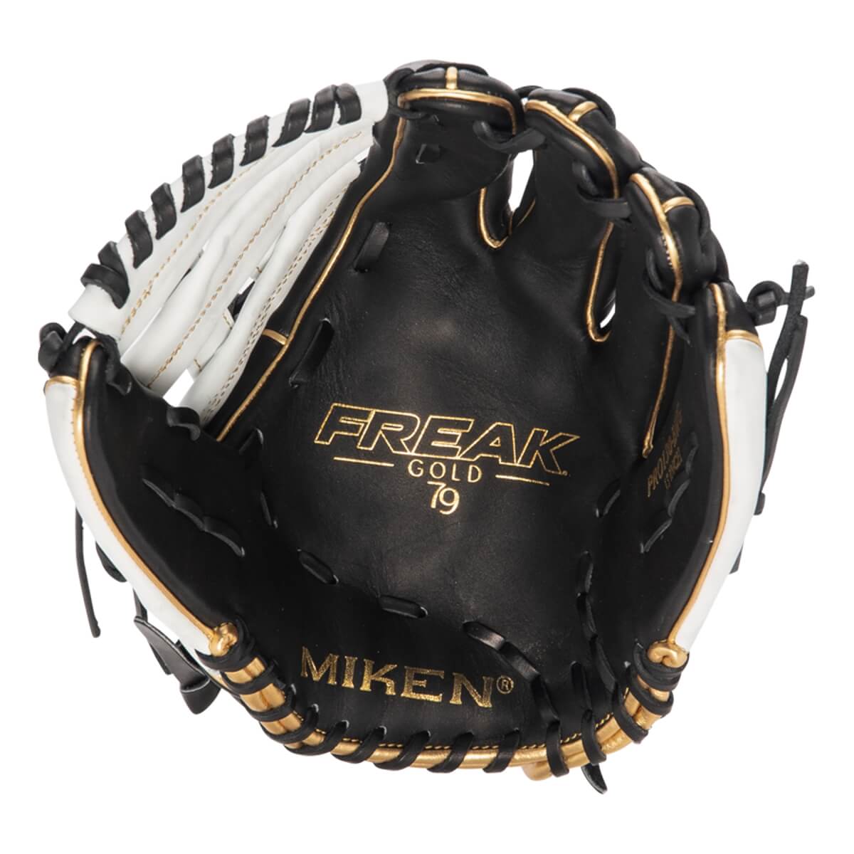 Miken Pro Series Freak Gold 13" Slow Pitch Softball Glove: PRO130-BWG: Image #421296