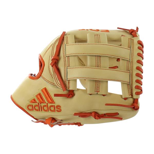 Adidas EQT 12.75" Baseball Glove: EQT1275H Tan / Orange: Image #313437