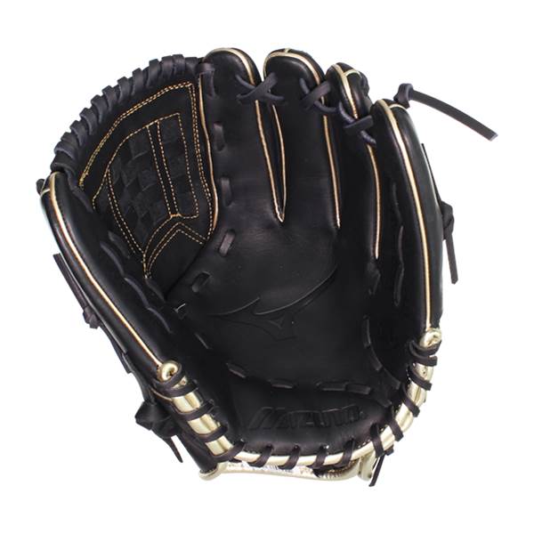 Mizuno MVP Prime SE 12'' Baseball Glove: GMVP1200PSE8 Black/Gold: Image #380236