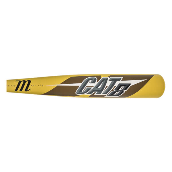 Marucci CAT8 Black BBCOR Baseball Bat: MCBC8CB