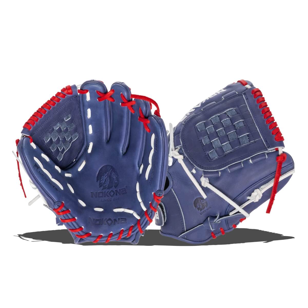 Nokona American Kip 11.5" Baseball Glove: A-V1150C-NV: Image #432531