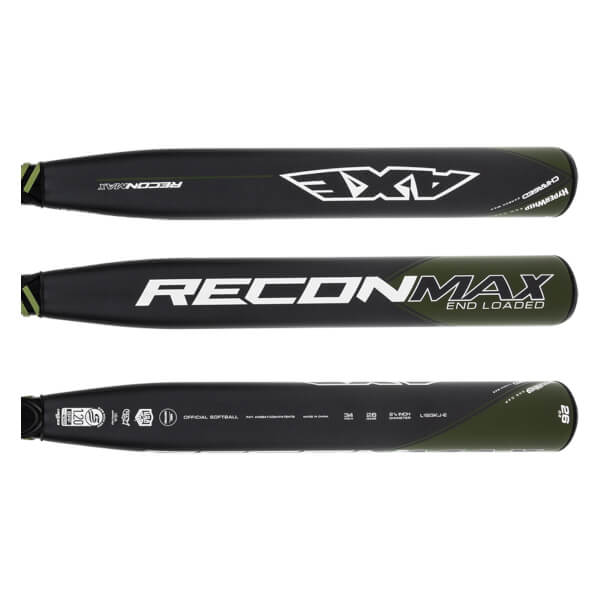 Axe Recon End Load Dual Stamp Slow Pitch Softball Bat (L193KJ-E
