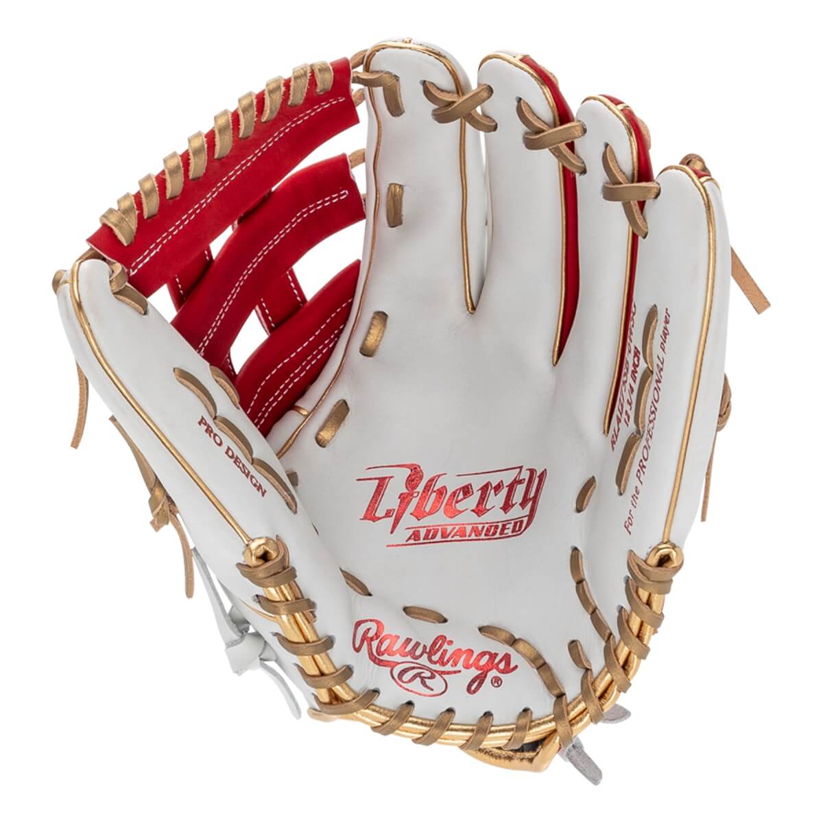 Rawlings Liberty Advanced Color Series 4.0 12.75" Fastpitch Softball Glove: RLA1275-6WSG: Image #450407