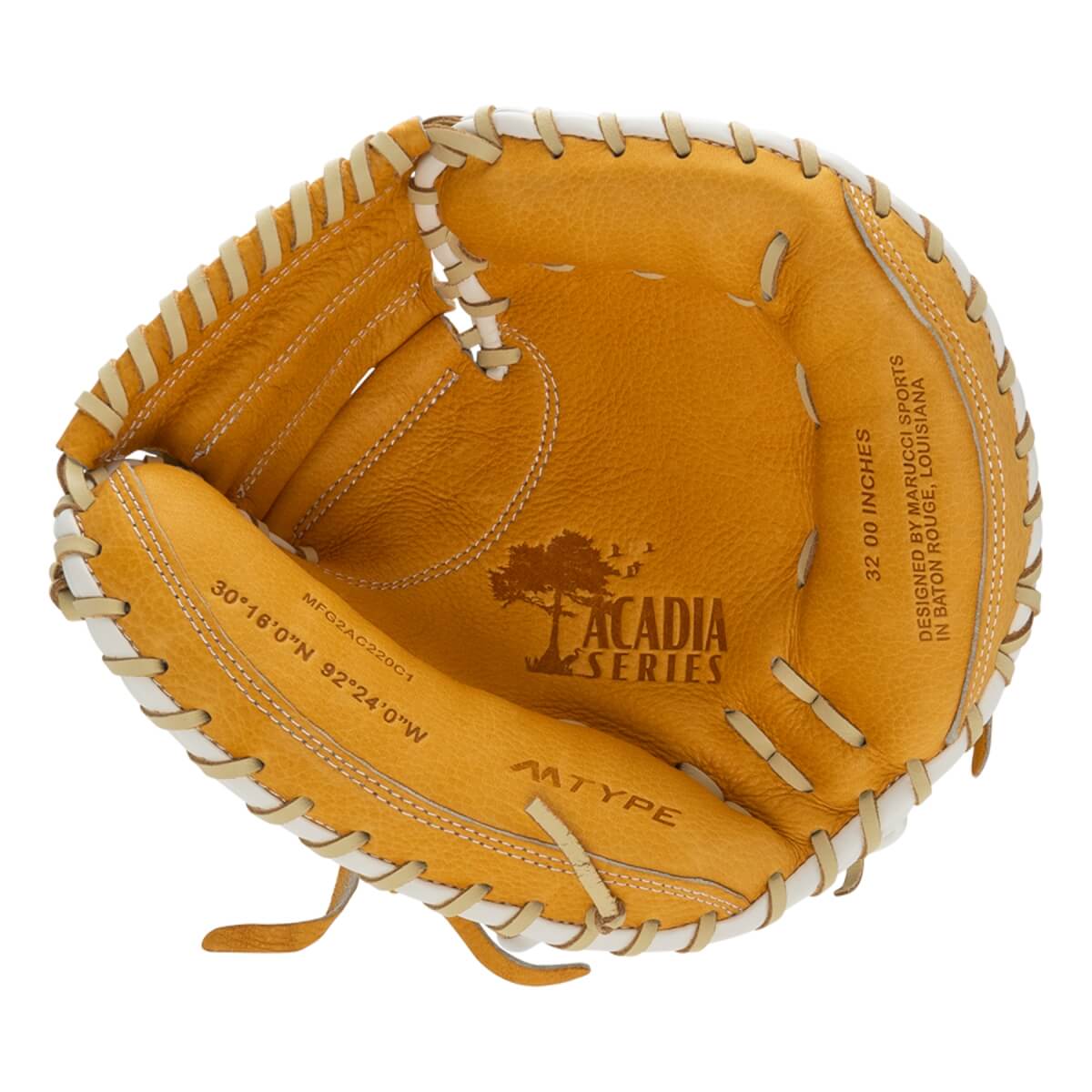 Marucci Acadia 32" Youth Baseball Catcher's Mitt: MFG2AC220C1-MS/CM: Image #436811