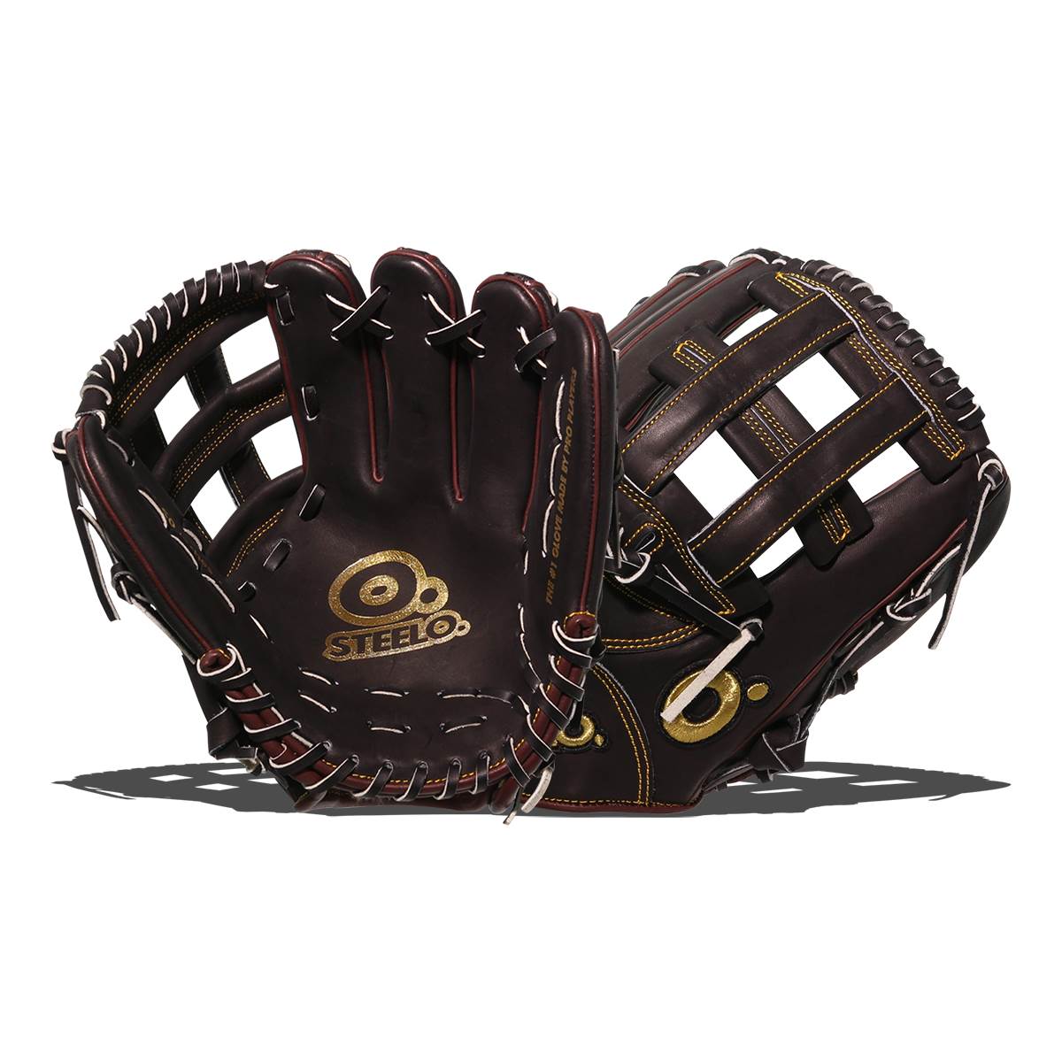 STEELO. Legacy Pack Custom Pro Limited 11.5" Baseball Glove: LPBLACK1150H: Image #398652