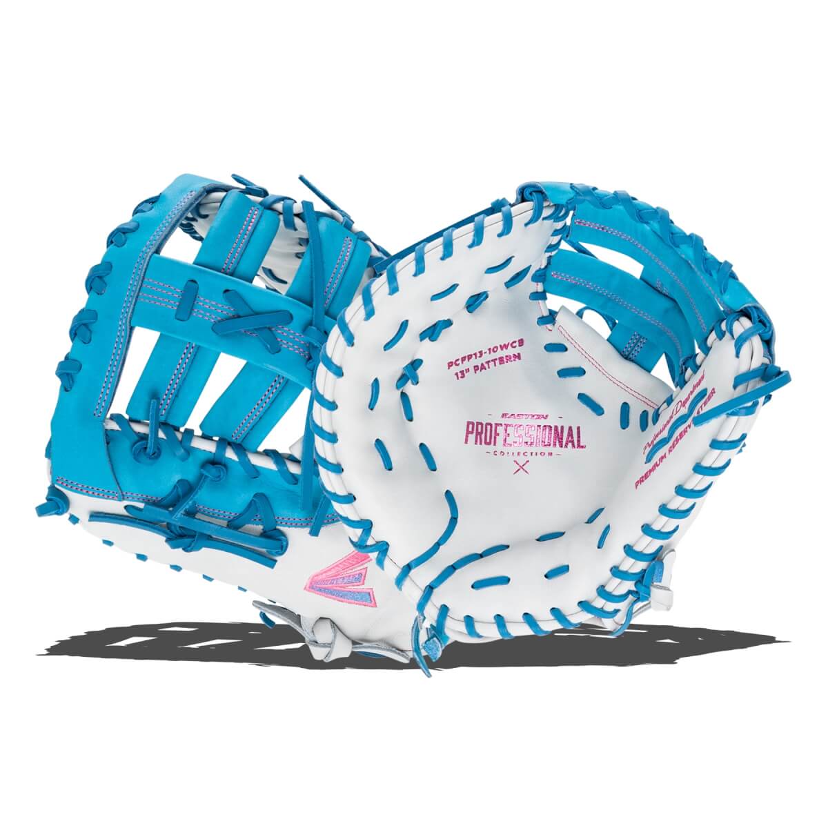 Easton Professional Collection 13" Fastpitch Softball First Base Mitt: PCFP13-10WCB: Image #458807