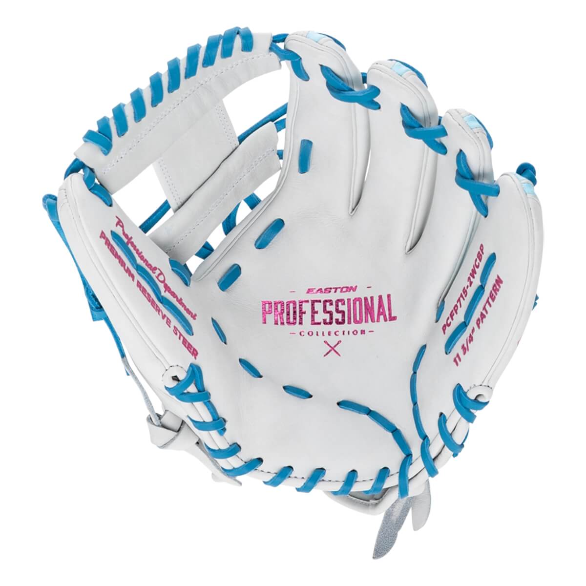 Easton Professional Collection ColorSplash 2.0 11.75" Fastpitch Softball Glove: PCFP715-2WCBP: Image #456340