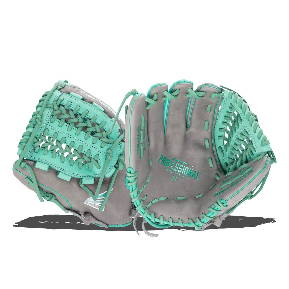 Easton Professional Collection ColorSplash 2.0 12" Fastpitch Softball Glove: PCFP120-15GM: Image #456150