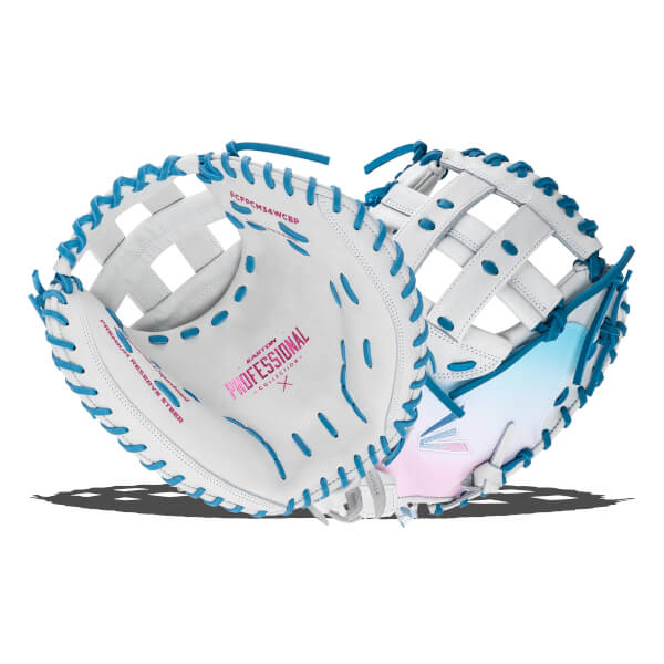 Easton Professional Collection ColorSplash 2.0 34" Fastpitch Softball Catcher's Mitt: PCFP34WCBP: Image #456355