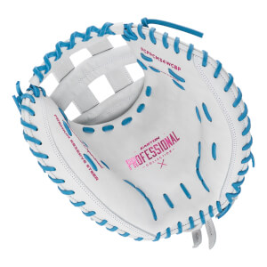 Easton Professional Collection ColorSplash 2.0 34" Fastpitch Softball Catcher's Mitt: PCFP34WCBP: Image #456356
