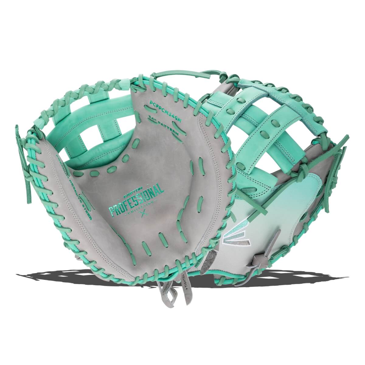 Easton Professional Collection ColorSplash 2.0 34" Fastpitch Softball Catcher's Mitt: PCFPCM34GM: Image #456198
