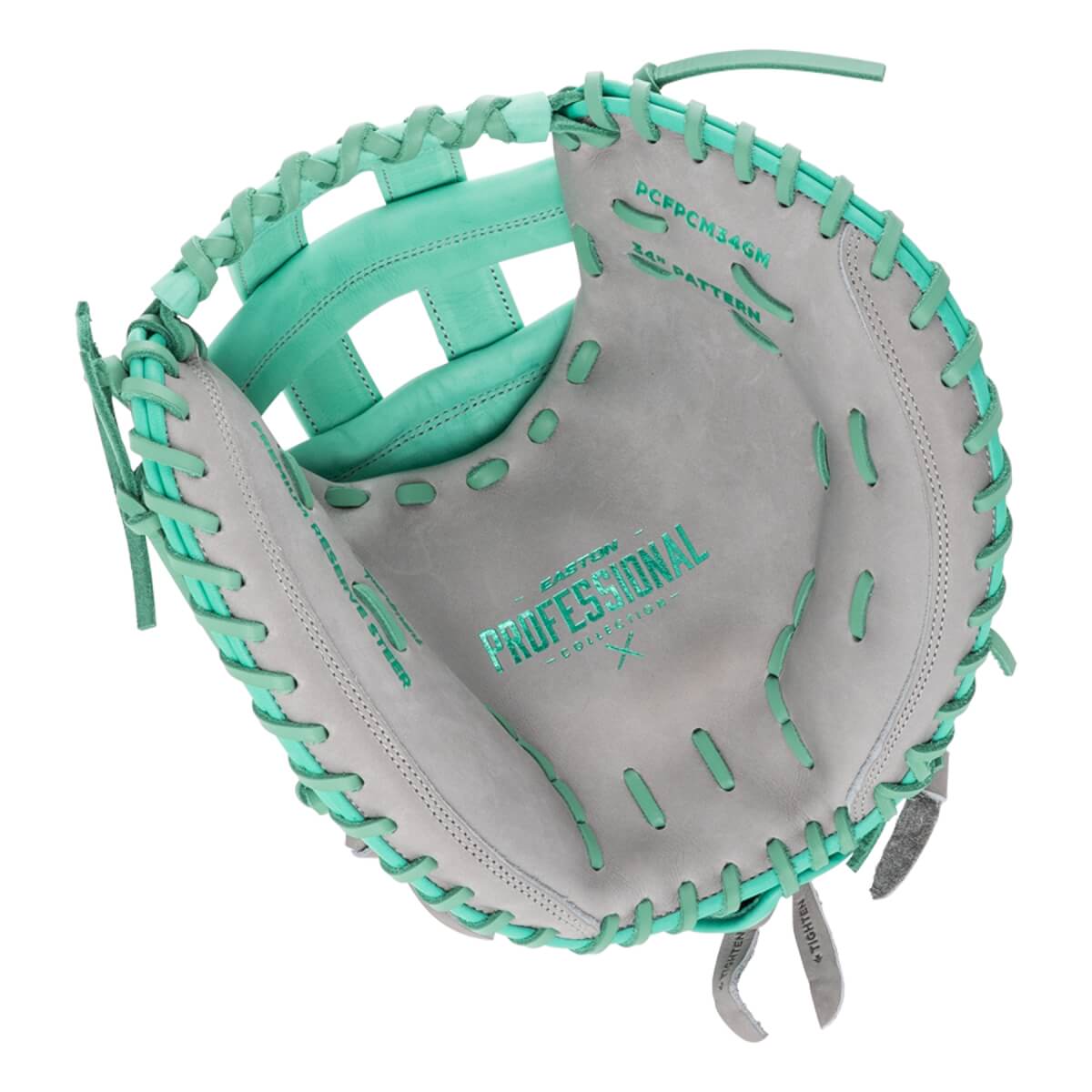 Easton Professional Collection ColorSplash 2.0 34" Fastpitch Softball Catcher's Mitt: PCFPCM34GM: Image #456199
