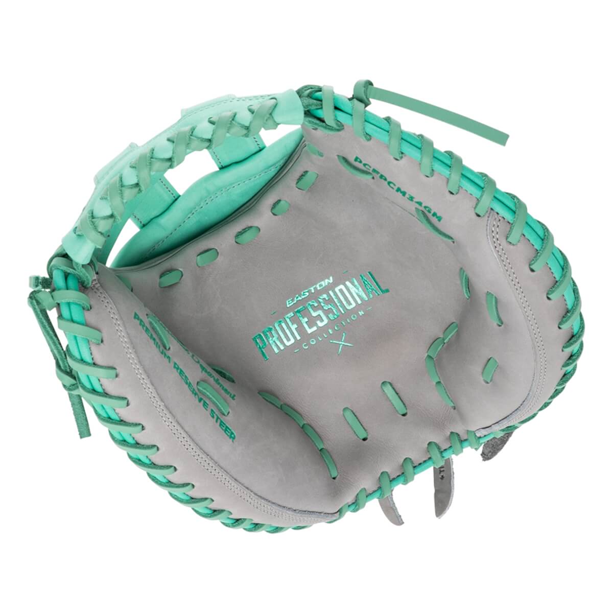 Easton Professional Collection ColorSplash 2.0 34" Fastpitch Softball Catcher's Mitt: PCFPCM34GM: Image #456204