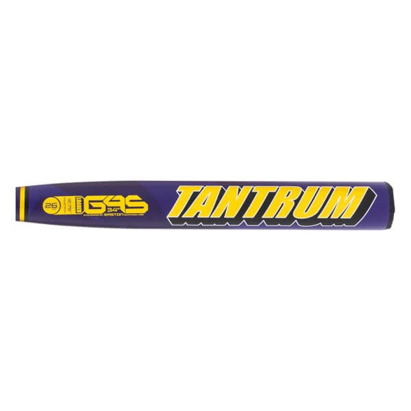 Bat De Softball Easton Tantrum 2025 - 27 Oz - Purple/Gold - Canon 12,75" USSSA - Neuf
