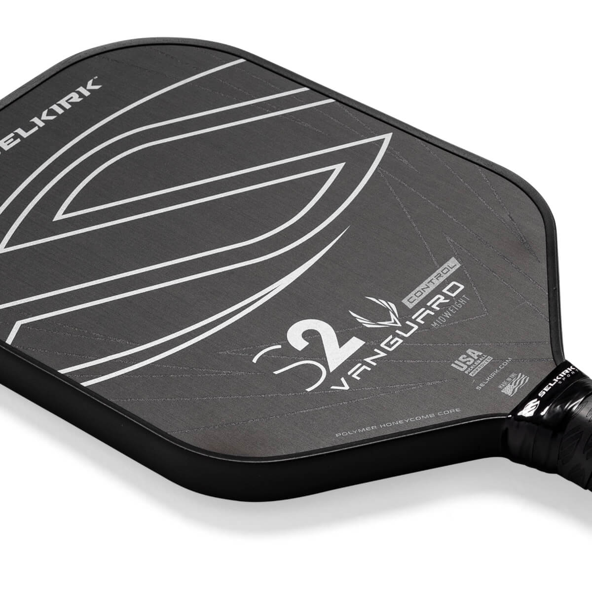 Selkirk Vanguard Control S2 Carbon Fiber Pickleball Paddle: Image #441122