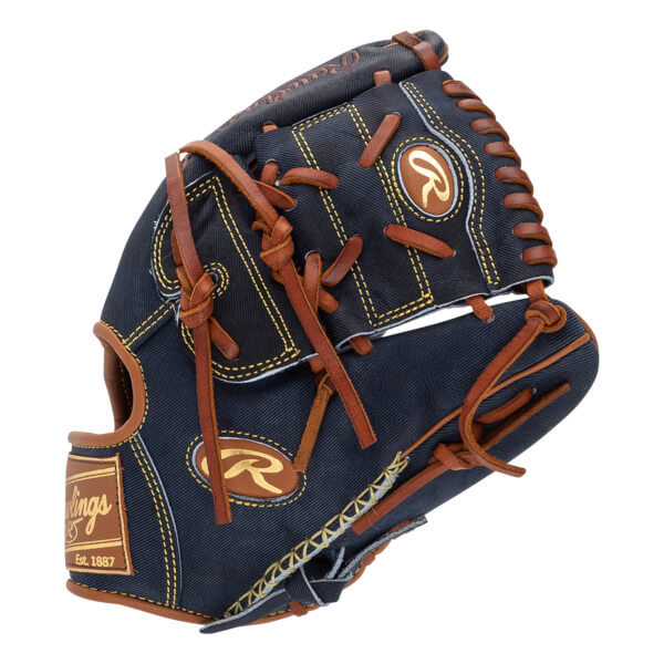 Rawlings Heart of the Hide Pro Label Denim 11.75" Baseball Glove: PRO205W-9D: Image #448684