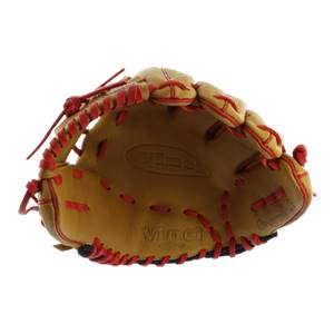 Vinci JBG EXCLUSIVE Baseball Glove Tan/Red with FREE GIFT: JV21: Image #309736
