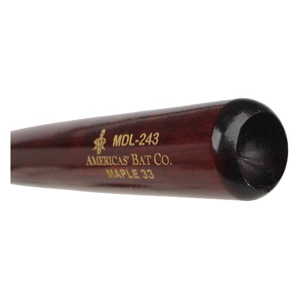 Americas Bat Co. Maple Wood Baseball Bat MDL243 Adult