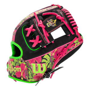 Wilson A2000 1786 Party Animals Hawaiian 11.5" Baseball Glove: WBW102221115: Image #454192