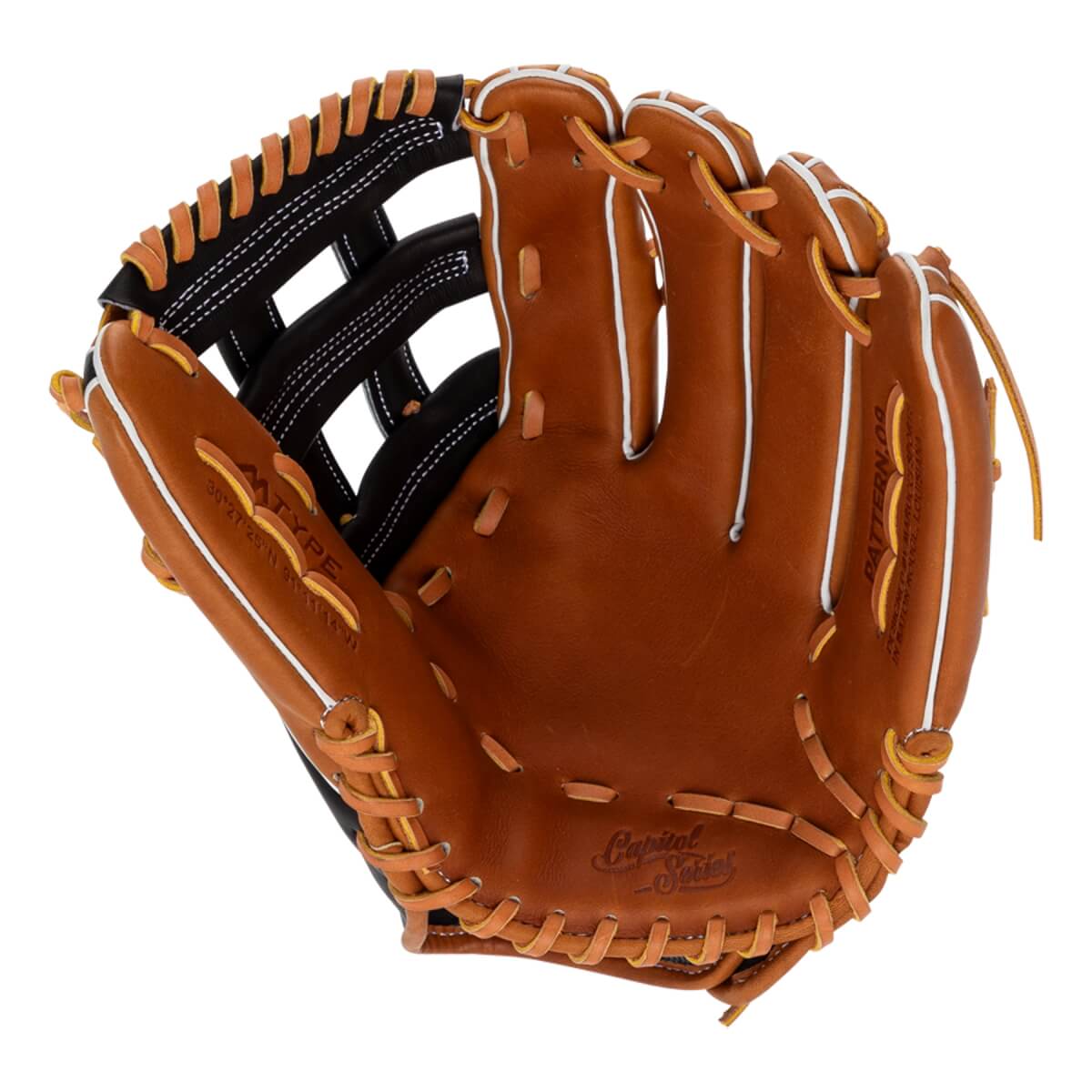 Marucci Capitol 12.75" Baseball Glove: MFG3CP98R3-TF/BK: Image #445565