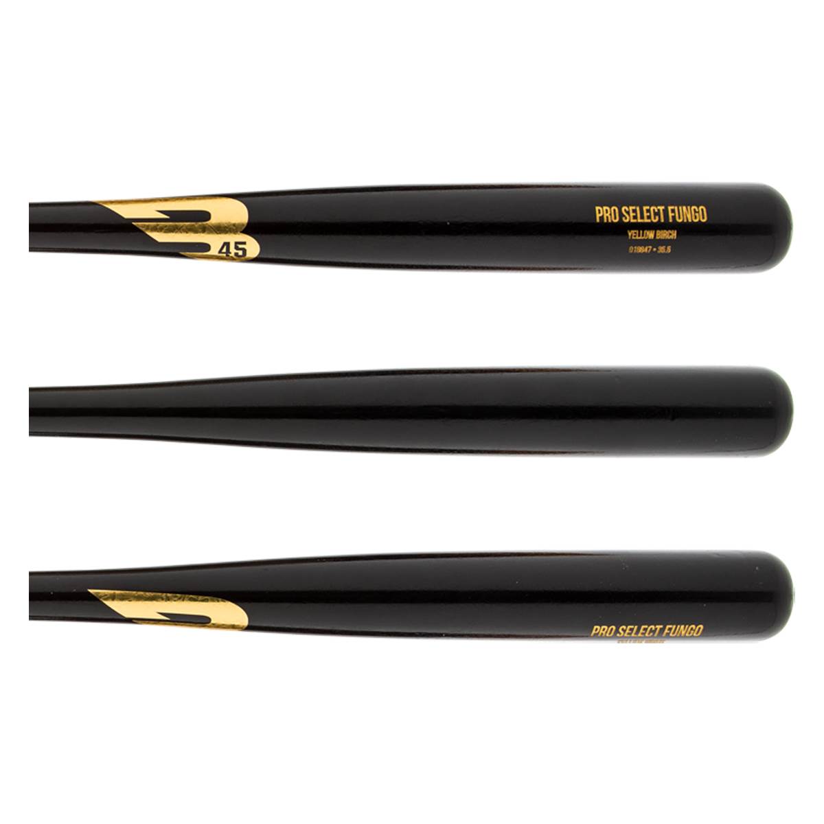B45 35.5" Birch Wood Fungo Baseball Bat (B45FUNGO)