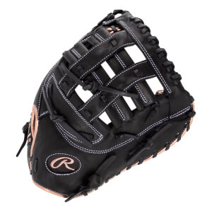 Rawlings R9 12.5" Fastpitch Softball First Base Mitt: RR9SBFBM-17B: Image #447112