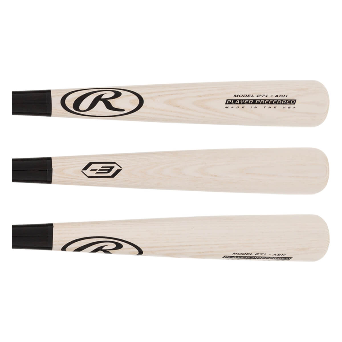 Rawlings Player Preferred Ash Wood Baseball Bat: 271RAB: Image #416396