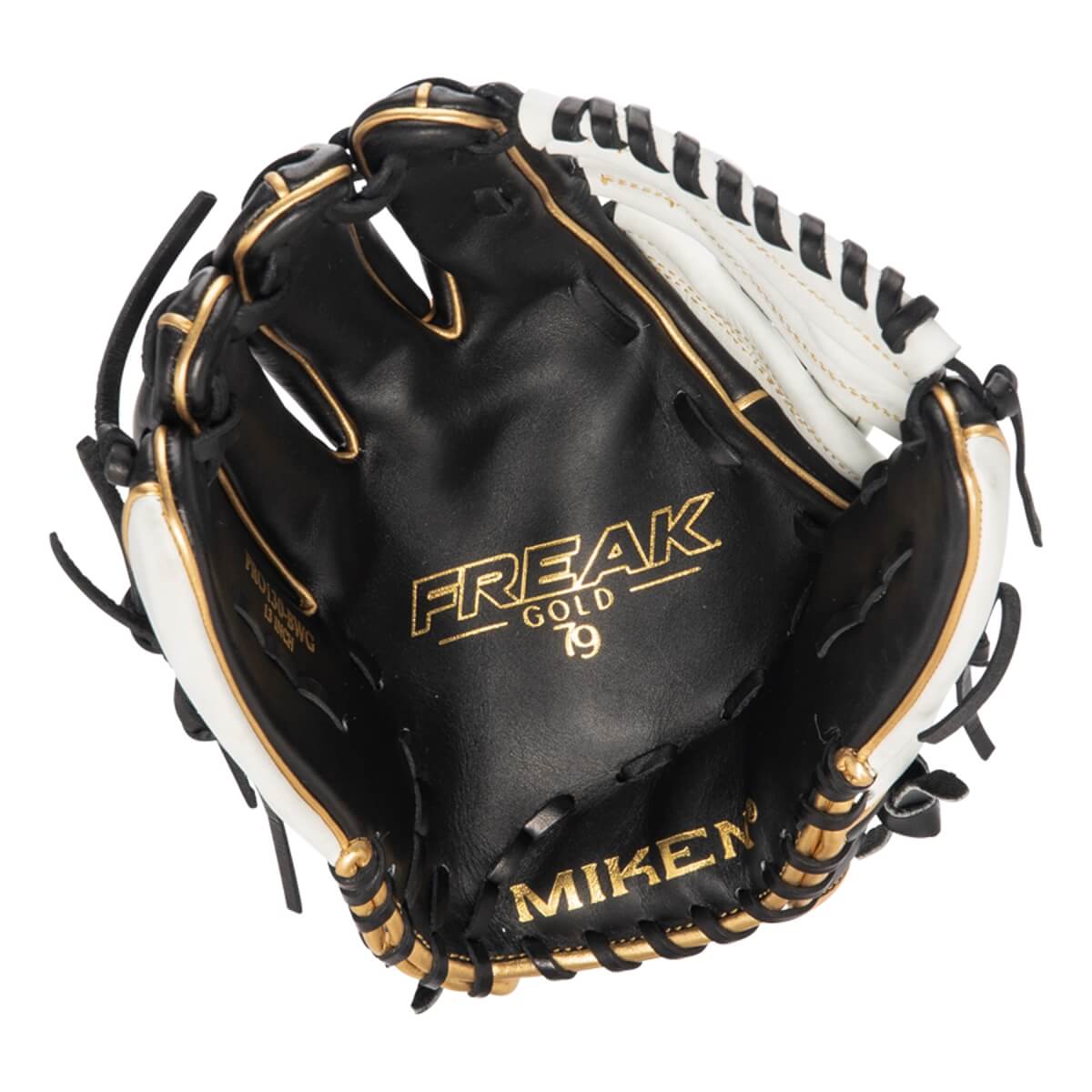 Miken Pro Series Freak Gold 13" Slow Pitch Softball Glove: PRO130-BWG: Image #421537