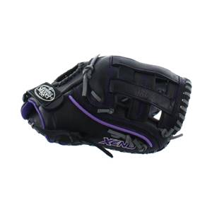 Louisville Slugger Xeno Black Softball Glove: FGXNBK6-FBM1 First Base Mitt: Image #308538