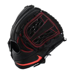 Nike MVP Prospect Black/Red Baseball Glove: BF1726 Youth: Image #308426