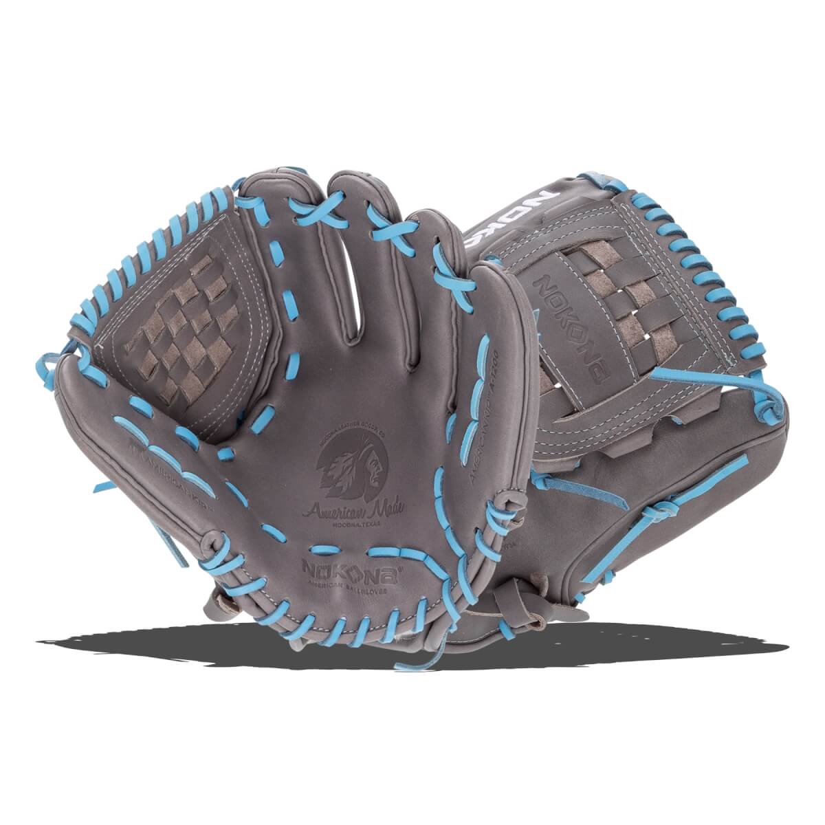Nokona AmericanKIP 12" Baseball Glove: A-1200CGCB: Image #449189