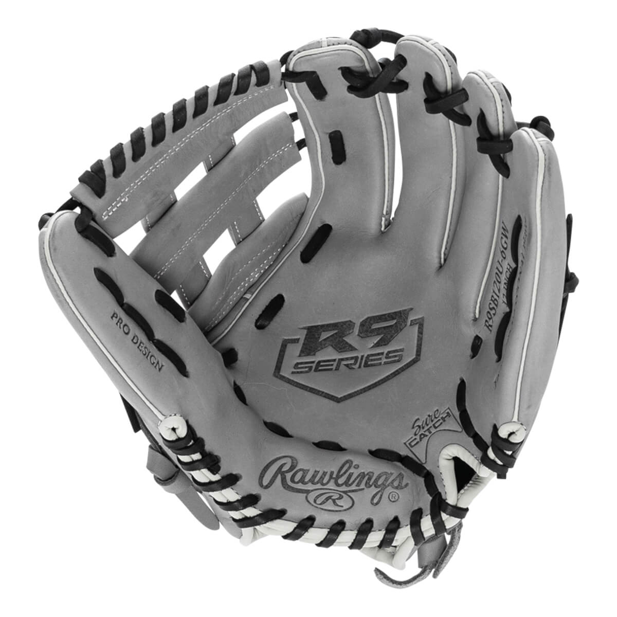 Rawlings R9 ContoUR 12" Fastpitch Softball Glove: R9SB120U-6GW: Image #434536