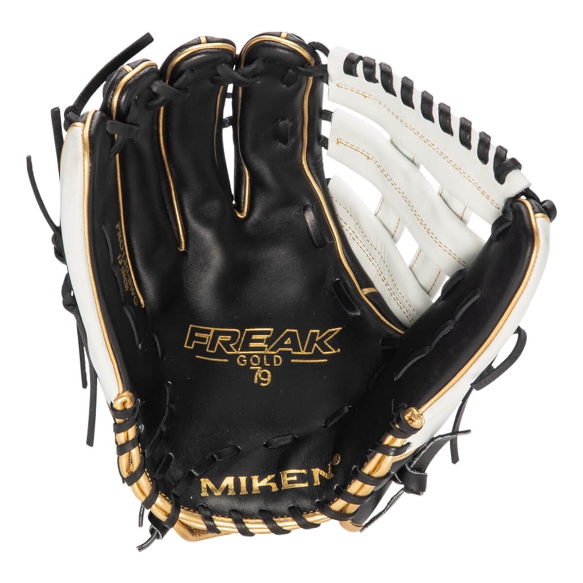 Miken Pro Series Freak Gold 13" Slow Pitch Softball Glove: PRO130-BWG: Image #421533