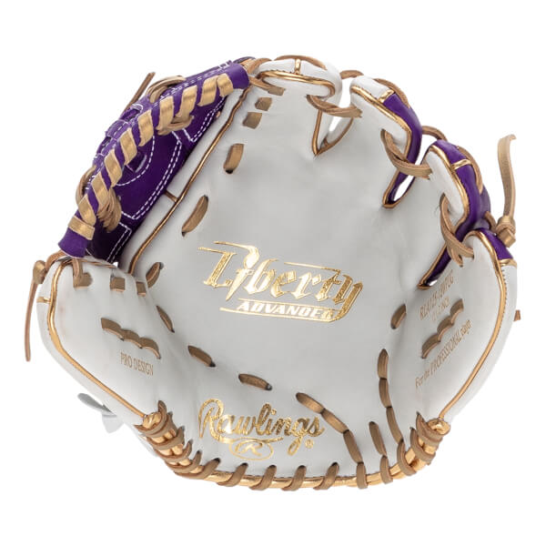 Rawlings Liberty Advanced Color Series 4.0 12.5" Fastpitch Softball Glove: RLA125-18WPUG: Image #450363