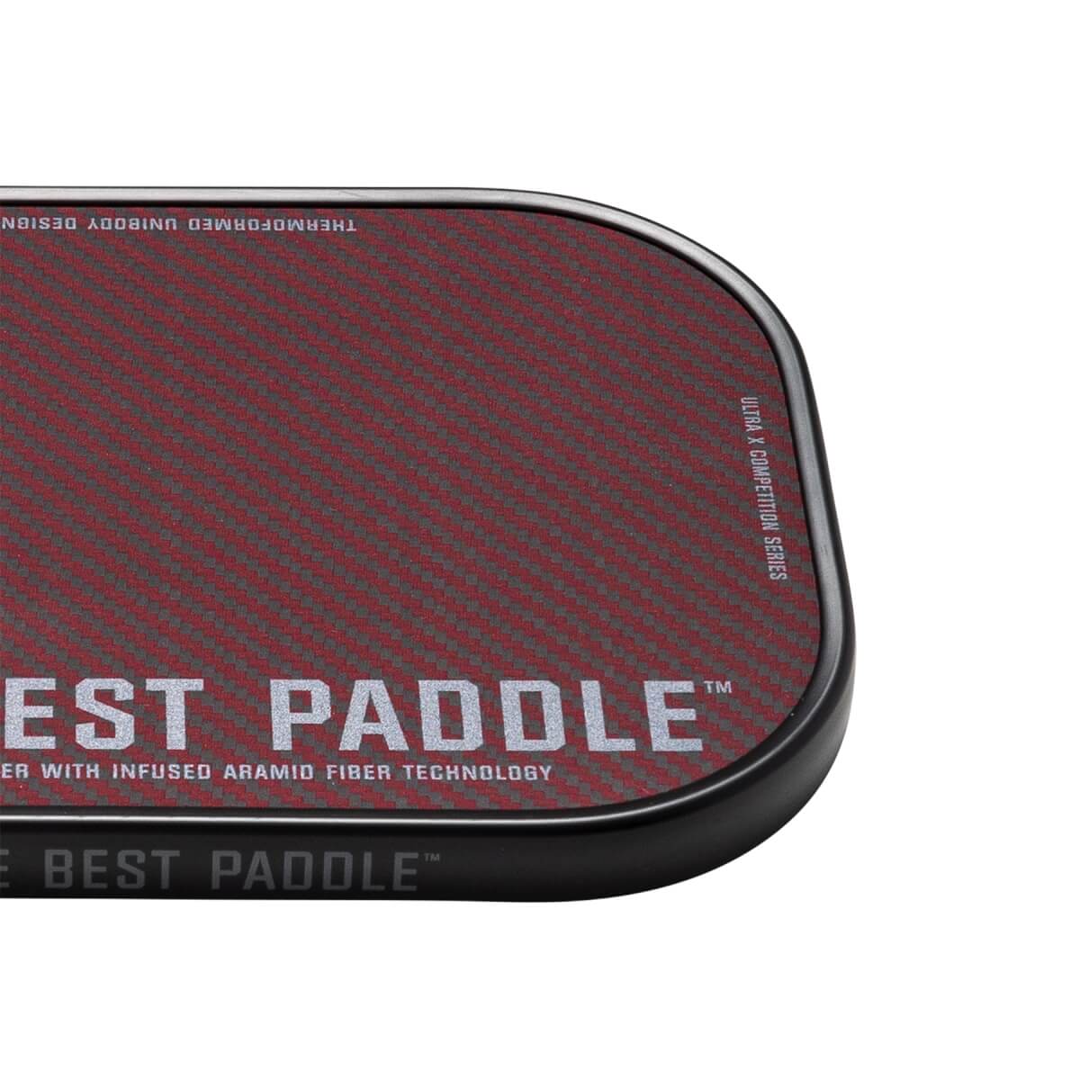 The Best Paddle Ultra X Raw Carbon + Aramid Fiber Pickleball Paddle: Image #442466