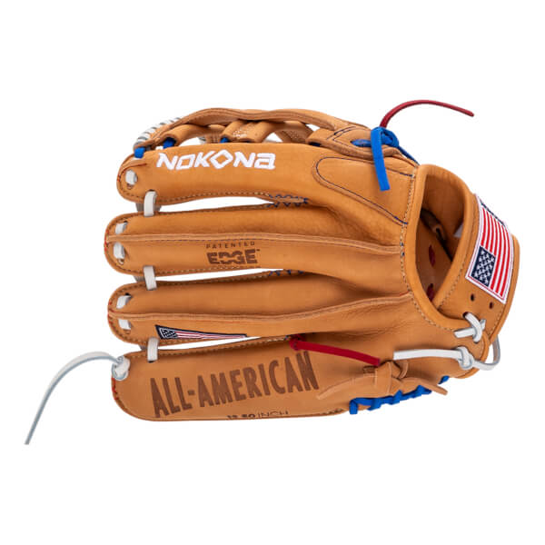 Nokona S1 All American 12.5" Youth Baseball Glove: S1EP800HTNPOP: Image #453605