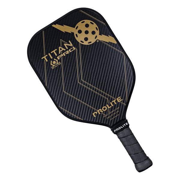 PROLITE Titan Pro Black Diamond Series Middleweight Carbon Fiber Pickleball Paddle: Image #400179