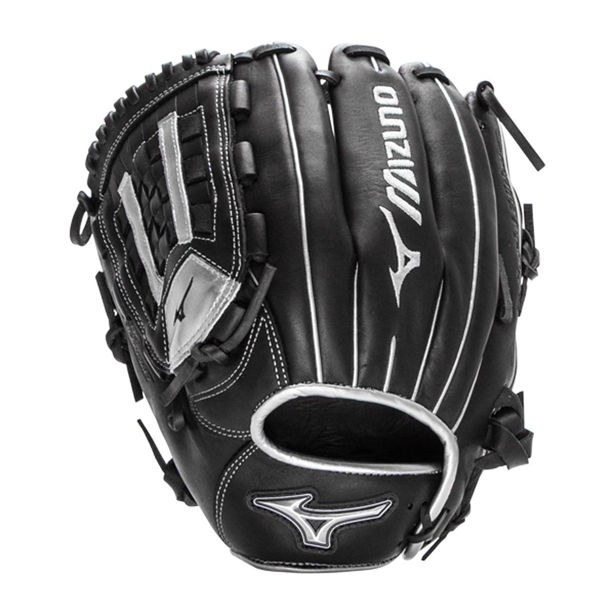 Mizuno MVP Prime SE 12'' Baseball Glove: GMVP1200PSE8 Black/Silver: Image #410205