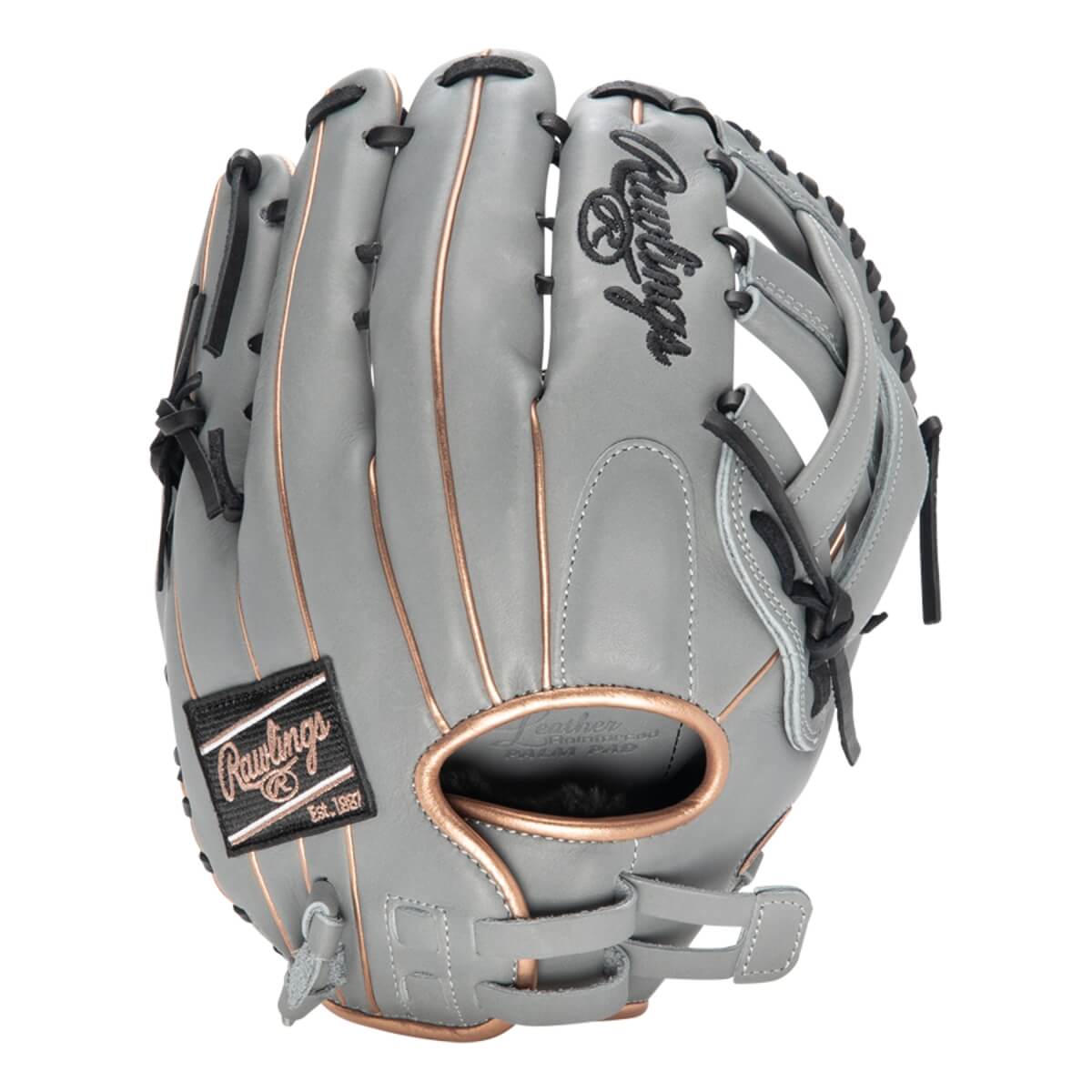 Rawlings Liberty Advanced Color Series 12.75" Fastpitch Softball Glove: RLA1275SB-6GRG: Image #422594