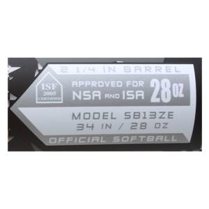 サバサバ Louisville Slugger TPS Z-2000 End Load Slow Pitch Softball Bat