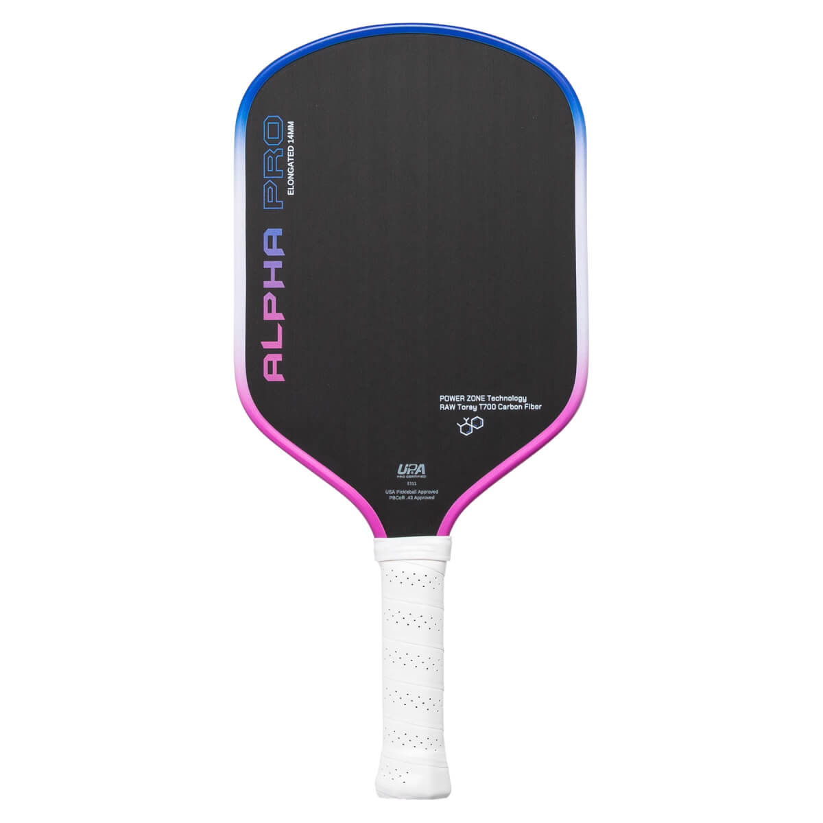 Engage Alpha Pro Elongated Carbon Fiber Pickleball Paddle: Image #460762