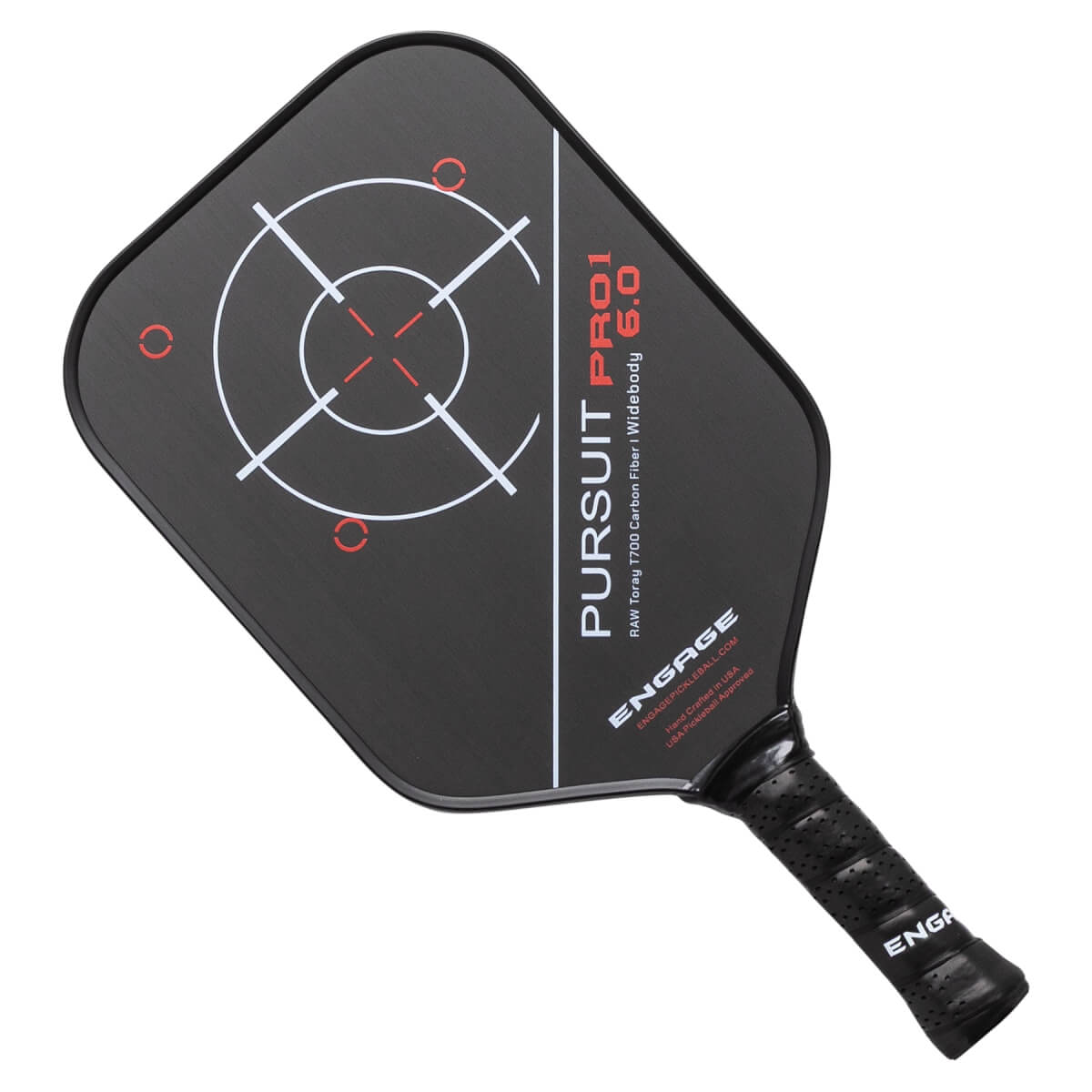 Engage Pursuit Pro1 6.0 WideBody Carbon Fiber Pickleball Paddle: Image #462480