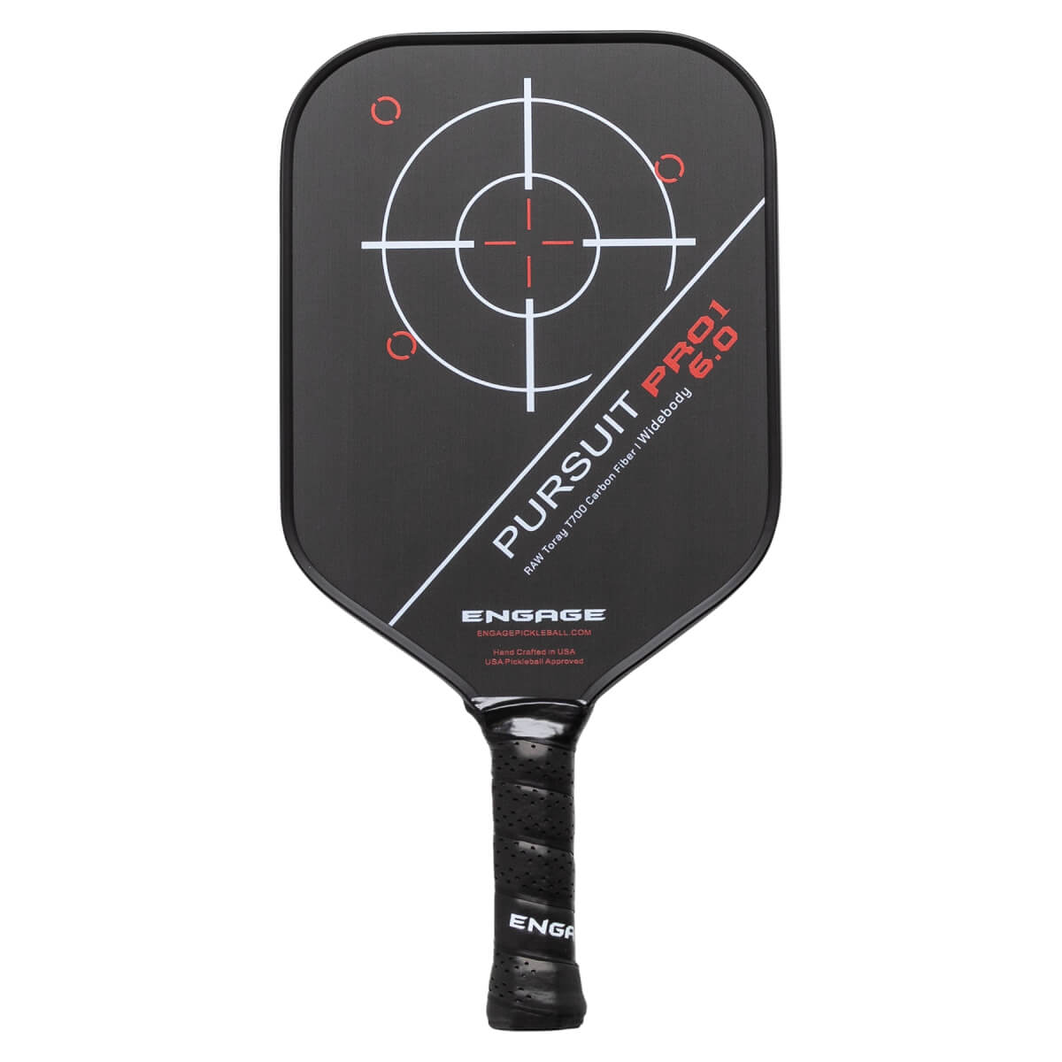 Engage Pursuit Pro1 6.0 WideBody Carbon Fiber Pickleball Paddle: Image #462481