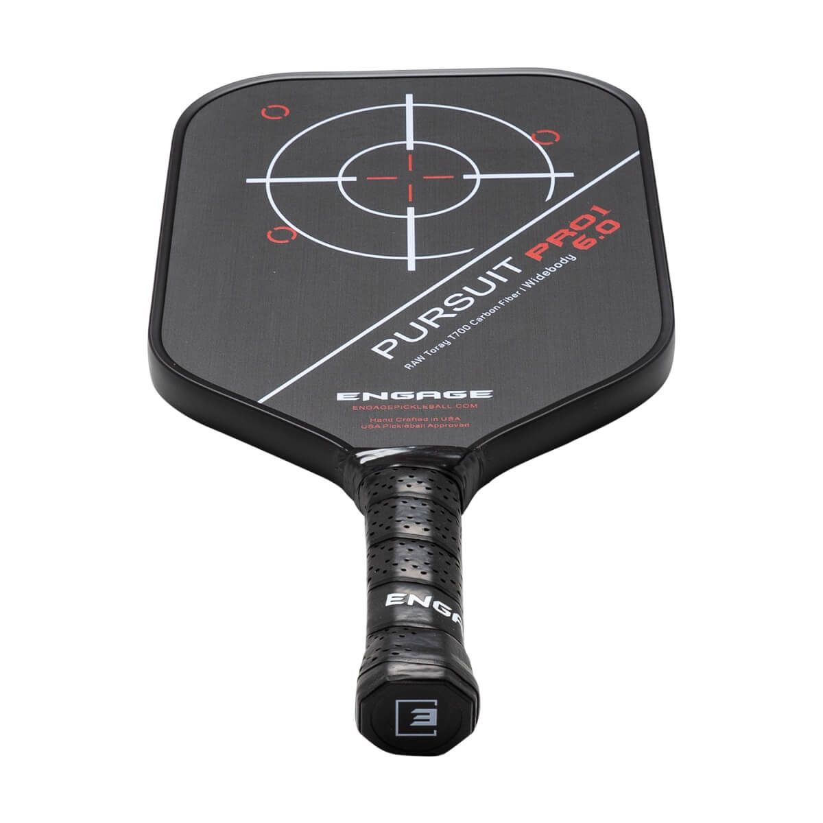 Engage Pursuit Pro1 6.0 WideBody Carbon Fiber Pickleball Paddle: Image #462483