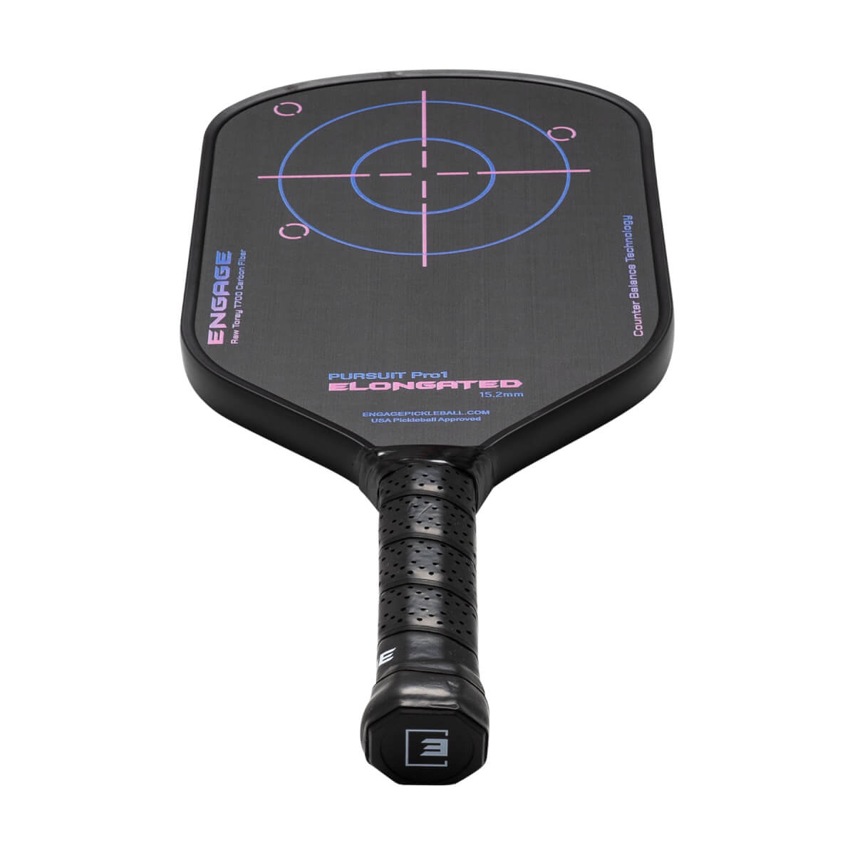 Engage Pursuit Pro1 Elongated 15.2 Carbon Fiber Pickleball Paddle: Image #460428