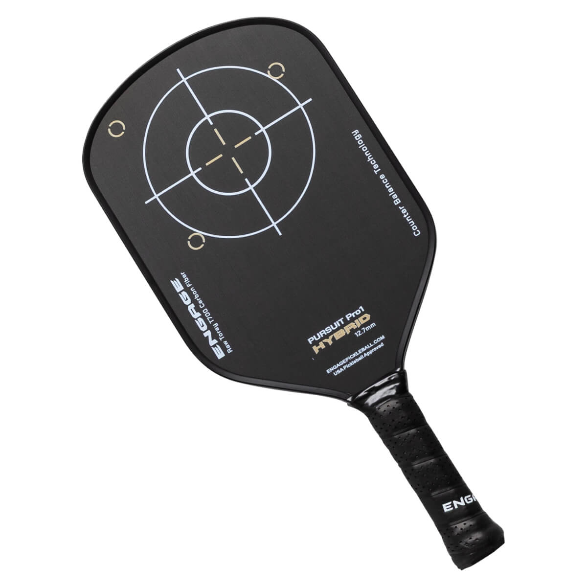 Engage Pursuit Pro1 Hybrid 12.7 Carbon Fiber Pickleball Paddle: Image #460432