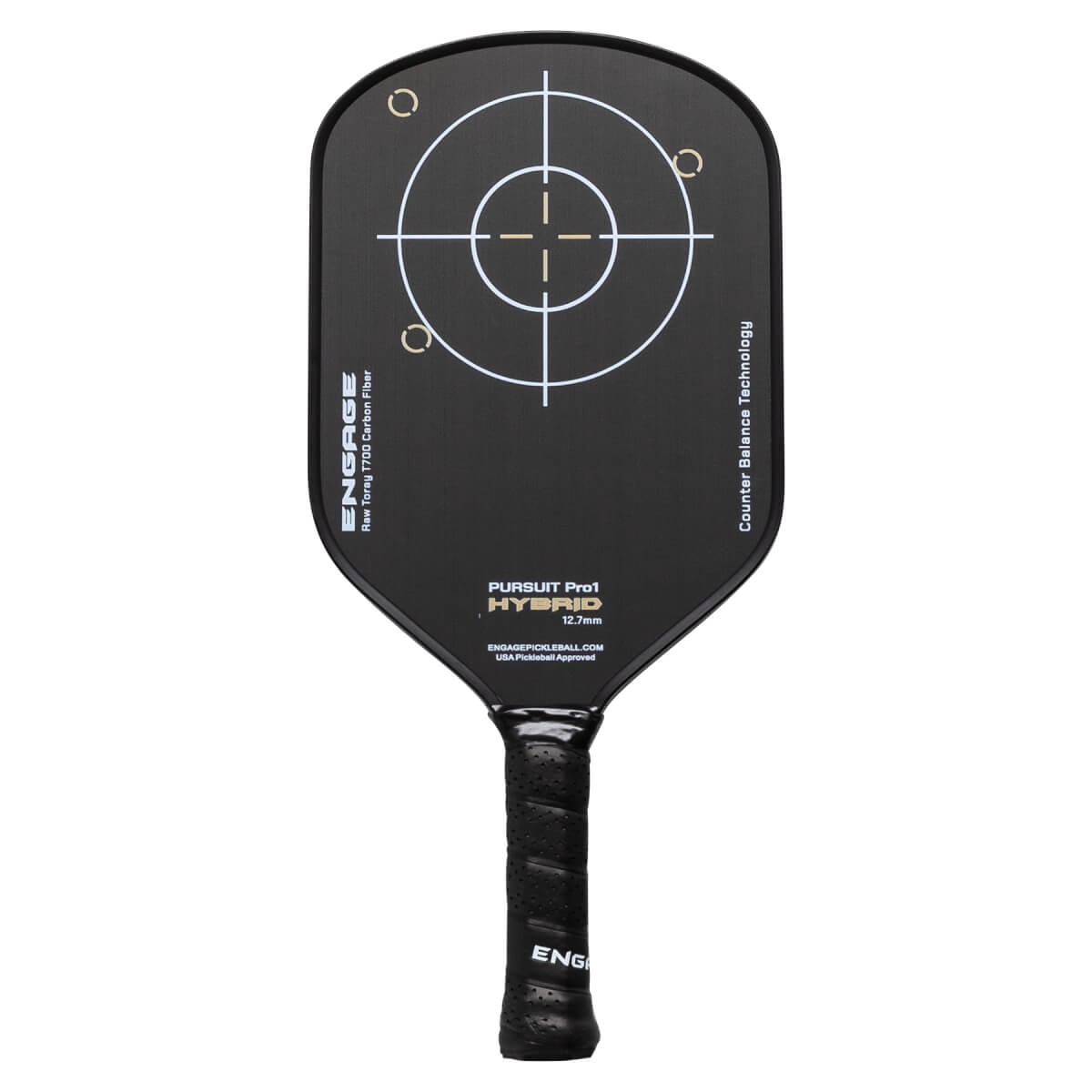 Engage Pursuit Pro1 Hybrid 12.7 Carbon Fiber Pickleball Paddle: Image #460433
