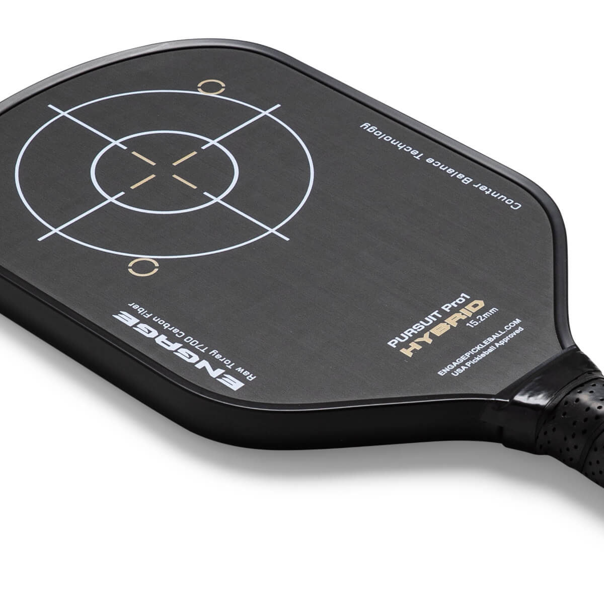 Engage Pursuit Pro1 Hybrid 15.2 Carbon Fiber Pickleball Paddle: Image #460444