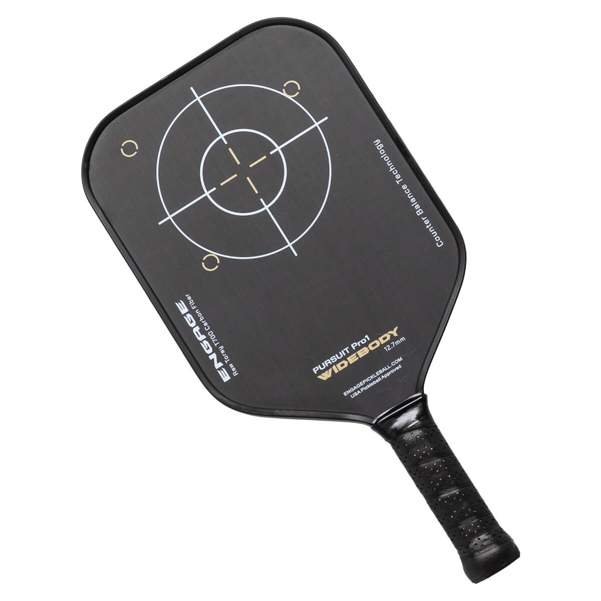 Engage Pursuit Pro1 WideBody 12.7 Carbon Fiber Pickleball Paddle: Image #466057
